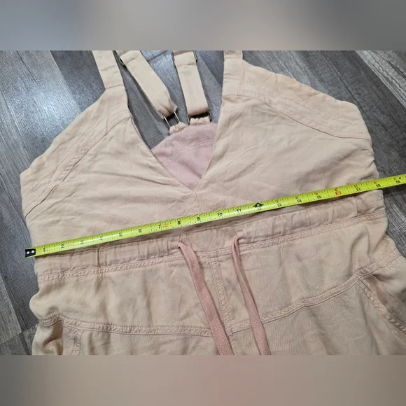 FREE PEOPLE MOVEMENT southern Lights Wide Leg Cargo Jumpsuit Oversized Boho Y2k - Picture 11 of 16